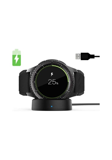 Ardemix Siyah Gear S3 Usb Şarj Kablosu