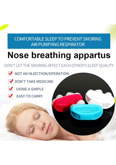 Youmex Horlama Durdurucu Mini Portatif Burun Klipsi - Rahat Uyku Yardımcısı