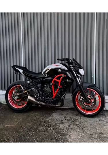 Yamaha Mt 07 Ön Koruma Demiri Jant Kırımızısı