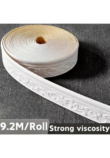 Elmpaly 3d Duvar Dekorasyon Şeridi Kendinden Yapışkanlı 362.2 İnç Xpe Köpük Kabartma Desen