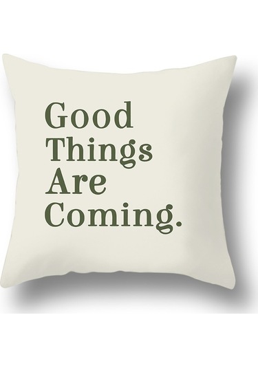 Kuzey Avrupa Geometrik Keten Yastık 45 45 Cm-38 Ekru