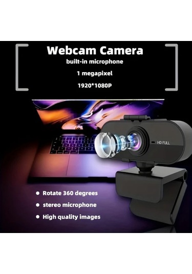 Oldfriend Full Dh 1080p Oyun Ve Konferans Web Kamerası Otomatik Odaklamalı Mikrofonlu