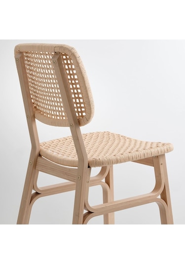 Voxlöv Ahşap Sandalye, Bambu Meridyendukkan El Dokuması Bambu 1adet