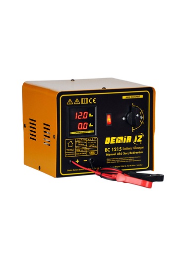 Bc1215 Demiriz Manuel Akü Şarj Redresörü 15 Amper