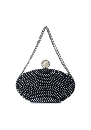 Tamer Tanca Kadın Vegan Siyah El Çantası 1083 003 Bn Cnt Sk24-25 Sıyah Siyah