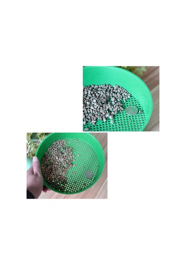 Sones Plastik Ağ Elek Toprak Eleği Pe Plastik Ağ Bardak Bahçe Aletleri Bahçe Malzemeleri, Elek Çapı: 3 X 3,5 Mm