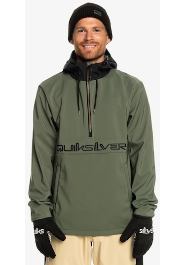 Quiksilver Live For The Ride Erkek Softshell-27701-yeşil