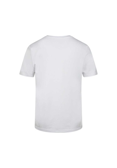 2As Winson Erkek Viloft Sifir Yaka Tişört - Beyaz