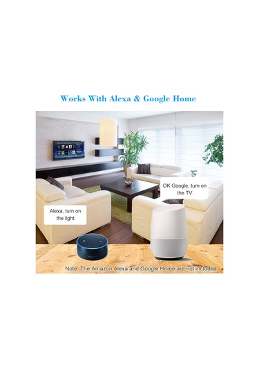Konesam Sonoff Wifi'den 433mhz Rf'ye Sinyal Çevirici Ağ Geçidi, Akıllı Ses Kontrolü, Zamanlama Ve Uygulama İle Kumanda, Google Home & Alexa Desteği