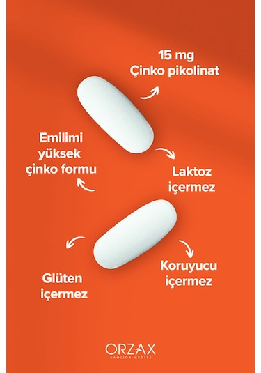 Ocean Picozinc Çinko Pikolinat 30 Tablet