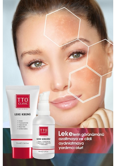 Tto Clınıc Leke Kremi 75ml + Leke Serumu 50ml