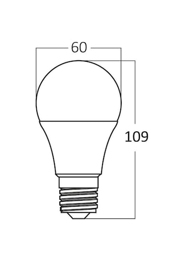 Braytron 9W Led Ampul E27 4000K Ilıkbeyaz Işık Ba13-10921