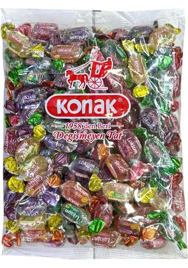 Konak Jöle Lokum Meyveli Şeker 1 Kg