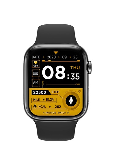 Zmsmart Akıllı Saat Sesli Görüşme Özellikli Parlak Kasa Spor Modlu 45mm Unisex Siyah-siyah Dw67