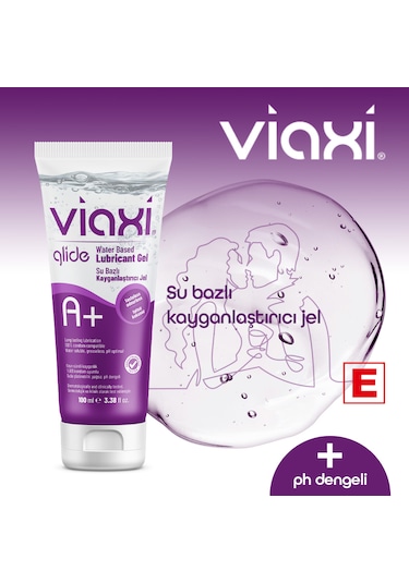 Viaxi Glide A+ Doğal Kayganlaştırıcı Jel 100 Ml.