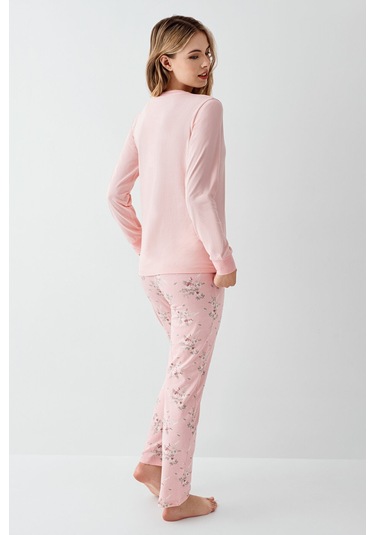 Rolypoly Kadın Pembe Pijama Takımı Rp3703-s-v2 Pembe