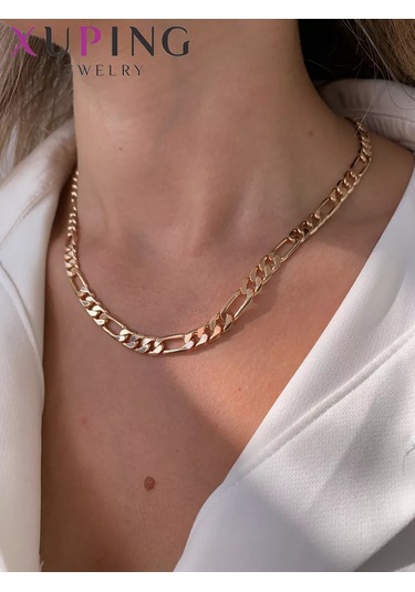 Xuping Takı Boyun Zinciri 175476212 Altın Rengi