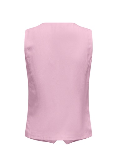 Only Onlwındy Lıfe S/l Lınen B Pembe Kadın Yelek 000000000102263180 Pembe