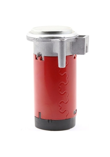 12v Elektrikli Motosiklet/motosiklet/araba Modifikasyonu Hava Borusu Motoru - Güçlü Ses, Dayanıklı Plastik, Kırmızı