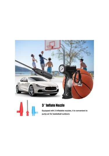 Artfulabode Taşınabilir Suofeng Şişirme, Motosiklet Led Lastikleri İçin Pratik El Pompası, 120w - Mp