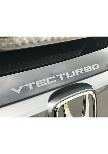 Honda Vtec Turbo Sticker 2 Adet Vtecturbo Stickeri