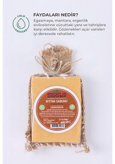 Proclis Doğal El Yapımı Bıttım Sabunu 2 x 110 G
