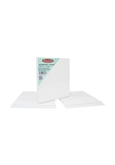 Kpt4S16X17 Artebella (Preslenmiş) Kompozit Plaka 16X17 Cm 4'Lü Se
