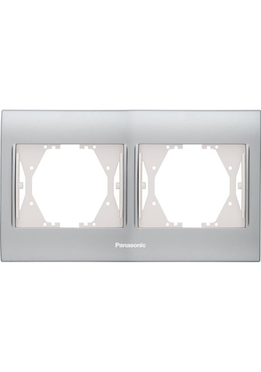 Panasonic Thea Blu Inox Matt Dore İkili Çerçeve Wbtf08025ım Tr