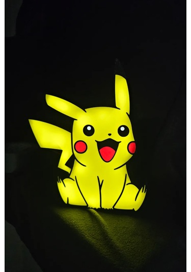 Pikachu Dekoratif Led Aydınlatma Çok Renkli