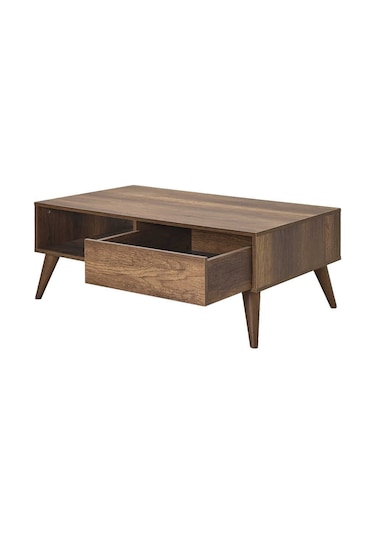 Dikdörtgen Orta Sehpa-koyu Ceviz Oslo Ceviz 110x42x65 Cm Gxyxd