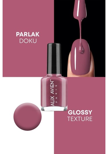 Alix Avien Oje 97 Yüksek Pigmentli Uzun Süreli Kalıcılık Hızlı Kuruma Nail Lacquer 97