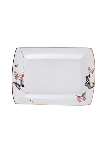 Karaca 62 Parça Fine Pearl Unique Yemek Takımı Kare