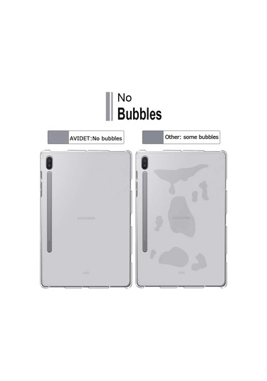 Samsung Galaxy Uyumlu Tab S10 Ultra Sm-x920/ X926 Kılıf 14.6" Şeffaf Shockproof Silikon Arka Kapak