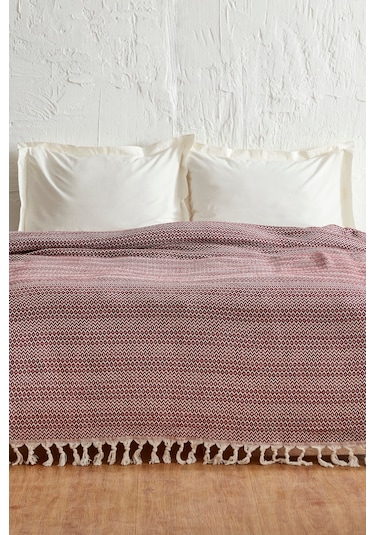 Karaca Home Levi Bordo Çift Kişilik Pike Bordo
