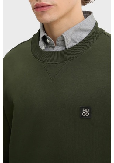 Hugo Erkek Sweat 50542593 309 Koyu Yeşil Koyu Yeşil Hugo Erkek Sweat 50542593 309 Koyu Yeşil Koyu Yeşil