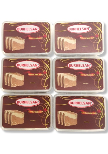 Burhelsan Kakaolu Tahin Helvası 6 x 750 G