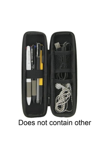 1 Adet Siyah Eva Malzemeli Dayanıklı Stylus Kalem Kılıfı Ve Kalem Tutucu Koruma Kutusu Taşıma Çantası Siyah