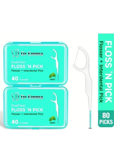 Willowhaven Dr. Emma 80 Adet Nane Aromalı Tek Kullanımlık Diş İpi
