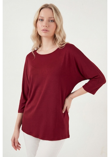 Lela Bayan Bluz 5861416y Bordo Bordo