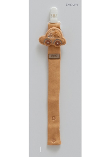 Arabalı Emzik Askısı Kahverengi