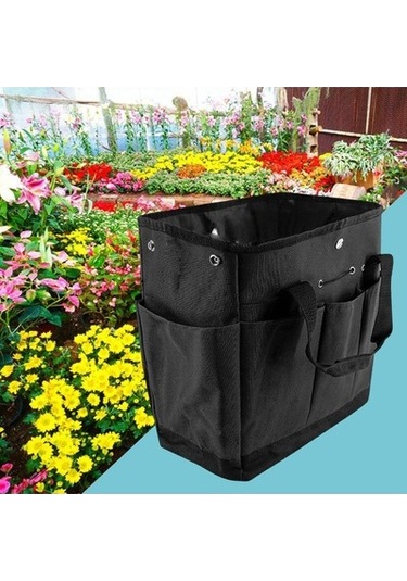 Dokuma Bahçe Alet Çantası - Bahçecilik Depolama Aracı