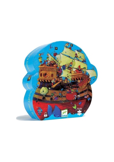 Djeco Dekoratif Puzzle 54 Parça/Barbarossa'S Boat