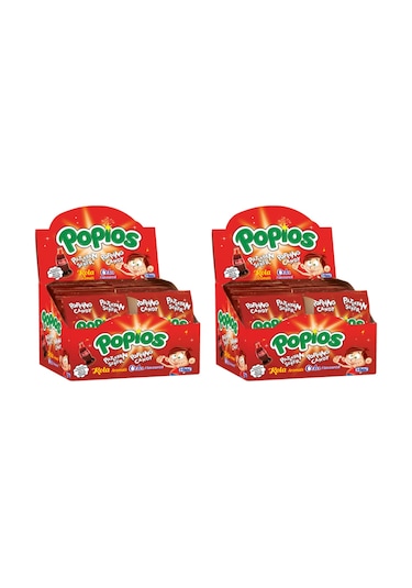 Hleks Patlayan Şeker Papios 40 Adet Kolalı 2 Paket