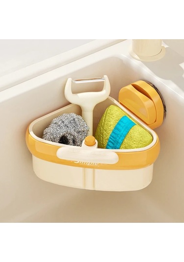 Dashanshop Green Pratik Lavabo Filtre Rafı Tıkanıklık Önleyici Sökülebilir Çöp Filtresi Yeşil