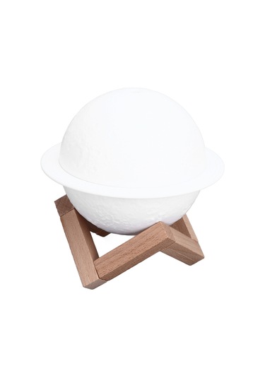 Xindoker 3d Ay 200ml Usb Nemlendirici: Ultrasonik Teknolojiyle Hava Temizleme, Aromaterapi Ve 3 Renkli Gece Lambası - Ev, Ofis, Araç İçin Sessiz Ve Güvenli