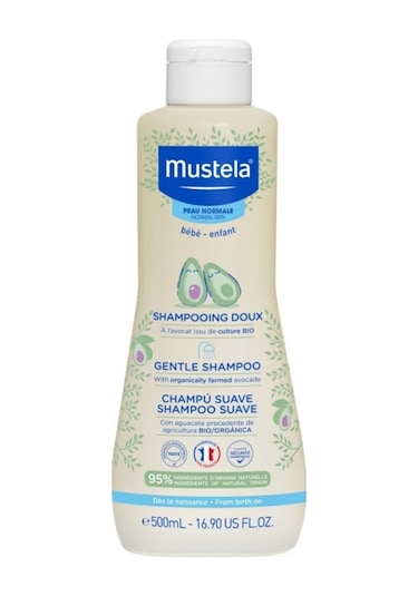 Mustela Gentle Shampoo Bebek Şampuanı 500 Ml 3504105028206
