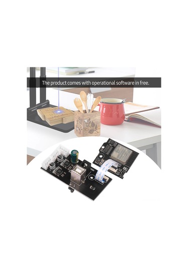 Kosona Tek Kol Gravür Makinesi İçin Ana Kart - İşletim Yazılımı  - Yeşil/siyah Rastgele Teslimat