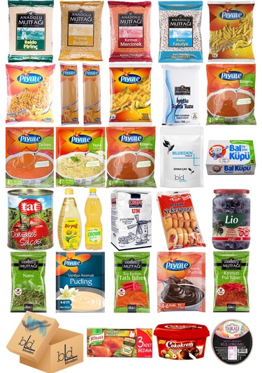 Blueden Kurban Kumanya Yardım Erzak Kolisi 30 Parça 10 Nolu Paket