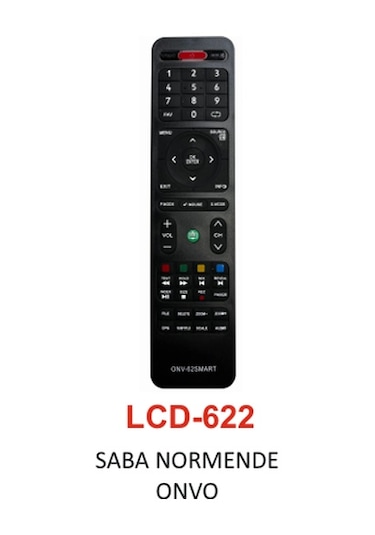 Saba Normende Onvo Uyumlu Kumanda - Lcd 622