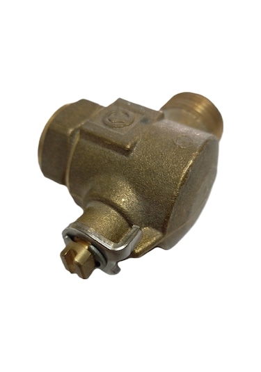 Kombi Vanası 3/4 3/4 Rekor-3/4 Dişli Köşe Kulpsuz Su İçin